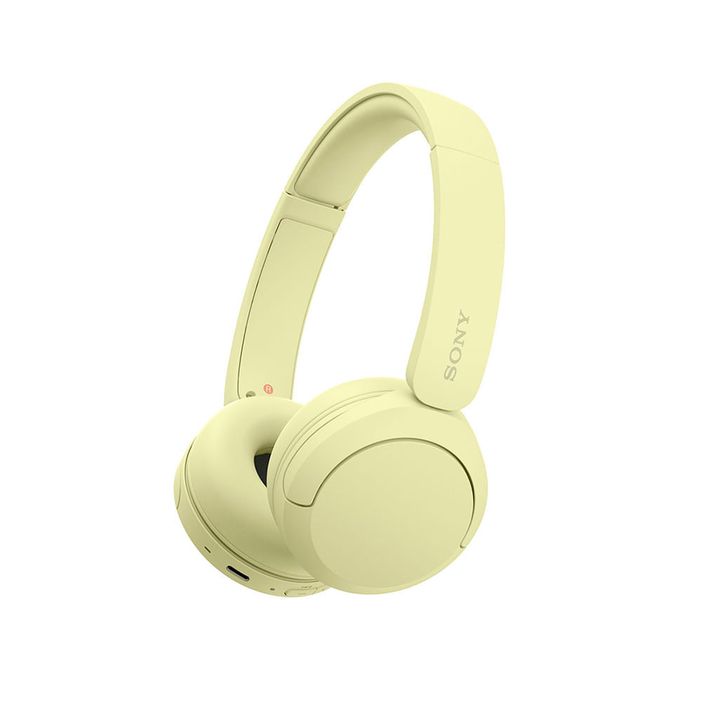 Auriculares Bluetooth Inalámbricos SONY WH-CH520 Amarillo