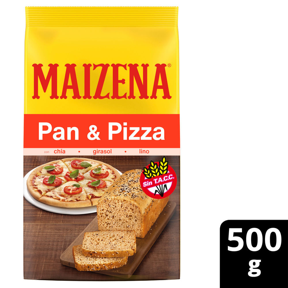 Premezcla Pan y Pizza Maizena Sin Tacc 500gr