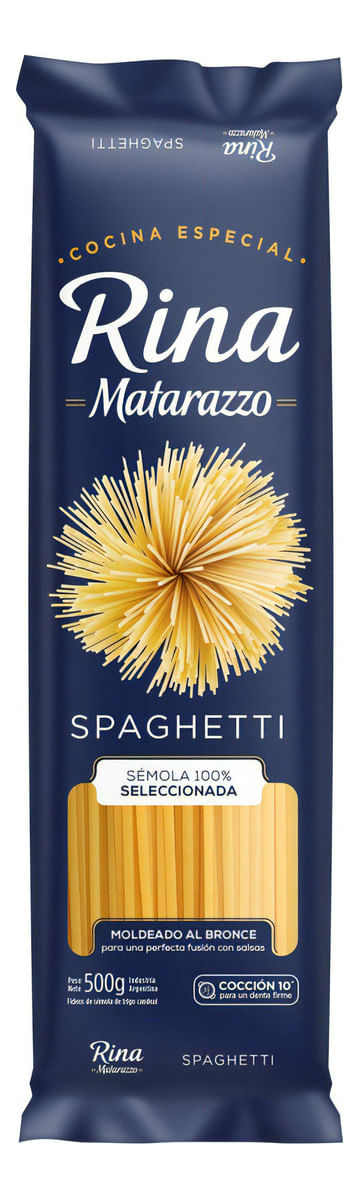 Fideos Spaghetti Rina Matarazzo 500gr