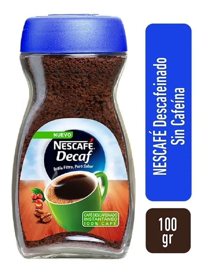 Café Instantáneo NesCafé Descafeinado 100gr