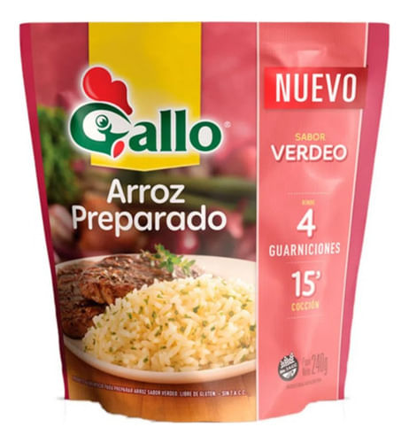Arroz Gallo Preparado Verdeo 240gr