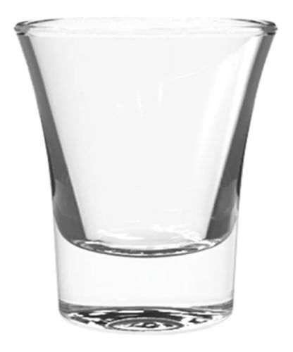 Set X12 Vaso Shot Tequila Vidrio 60 Ml Tijuana Rigolleau