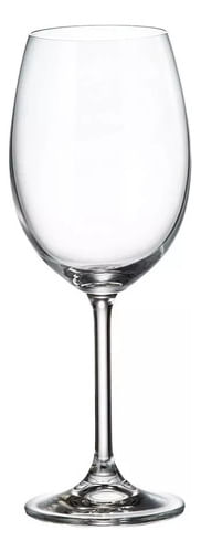Copa Copón Cristal Bohemia 450ml Vino Agua Set X2 Unidades