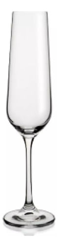 Copa Cristal Champagne 210ml Bohemia Tori Set X2u
