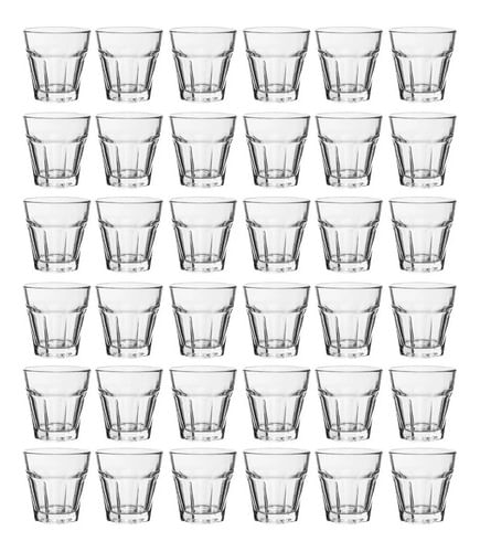 Vaso Vidrio Facetado Rigolleau Oslo 100ml Soda Restaurant x72