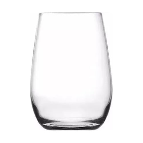 Vaso Dubai Nadir 460ml Vidrio Copa Sin Pie Copón Caja X24