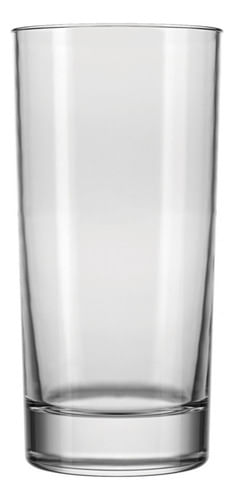 Vaso Cylinder Tubo Trago Largo Nadir 320ml X6  Vidrio