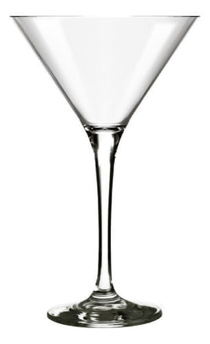 6 Copas De Vidrio 250 Ml Martini Nadir Transparente