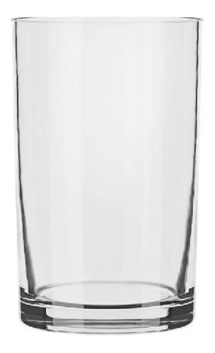 Vaso Cylinder Agua Vidrio Nadir 200ml Caja X12 Unidades