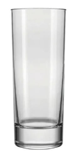Vaso Cylinder Tubo Trago Largo Nadir 320ml X24 Unidades