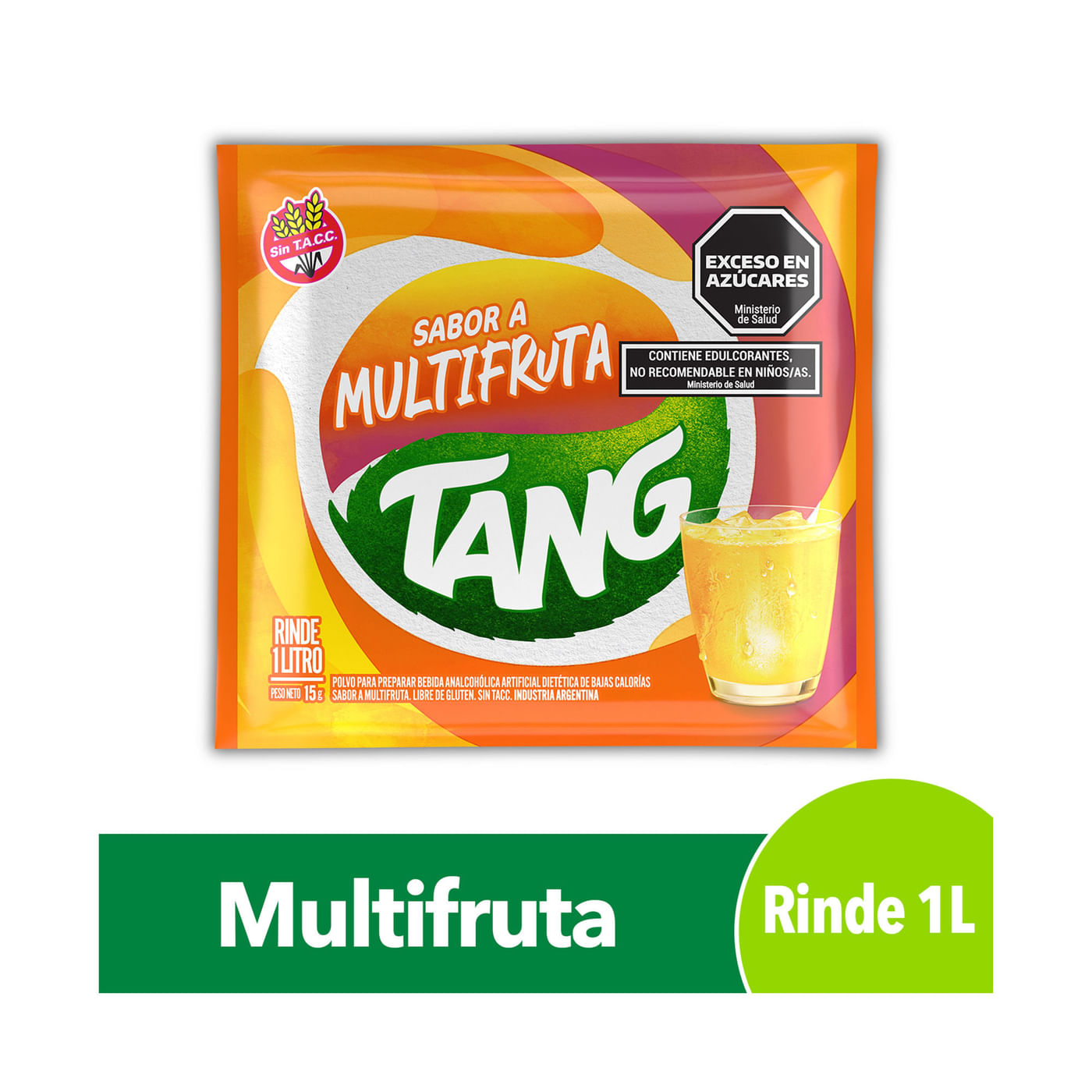 Jugo en Polvo Tang Multifruta 15gr