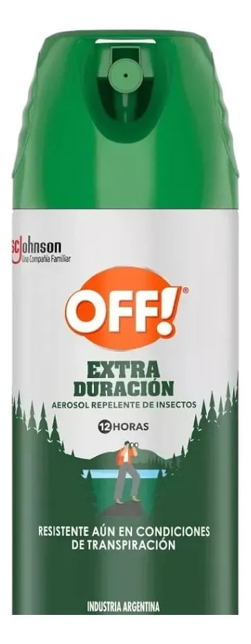 Repelente para Mosquitos Off Extra Duracion Aerosol 170ml
