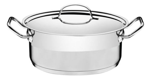 Professional Cacerola Acero Inox C/asa 28cm 7,1l Tramontina Acero Inox