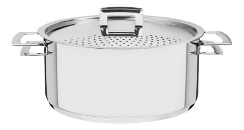 Olla Spaghetti Tramontina Brava Acero Inox Fondo Triple 6,1l