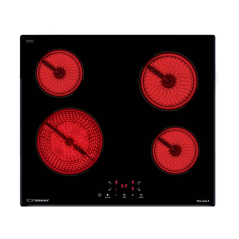 Anafe Vitroceramico Ormay Vitro Cook 4