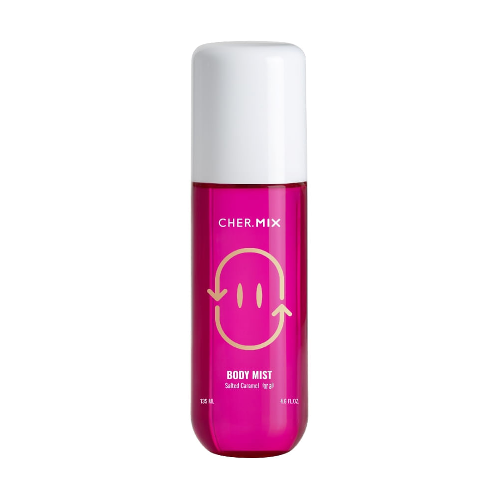 Body Mist Mix Salted Caramel Cher 135ml