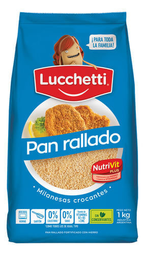 Pan Rallado Lucchetti 1kg