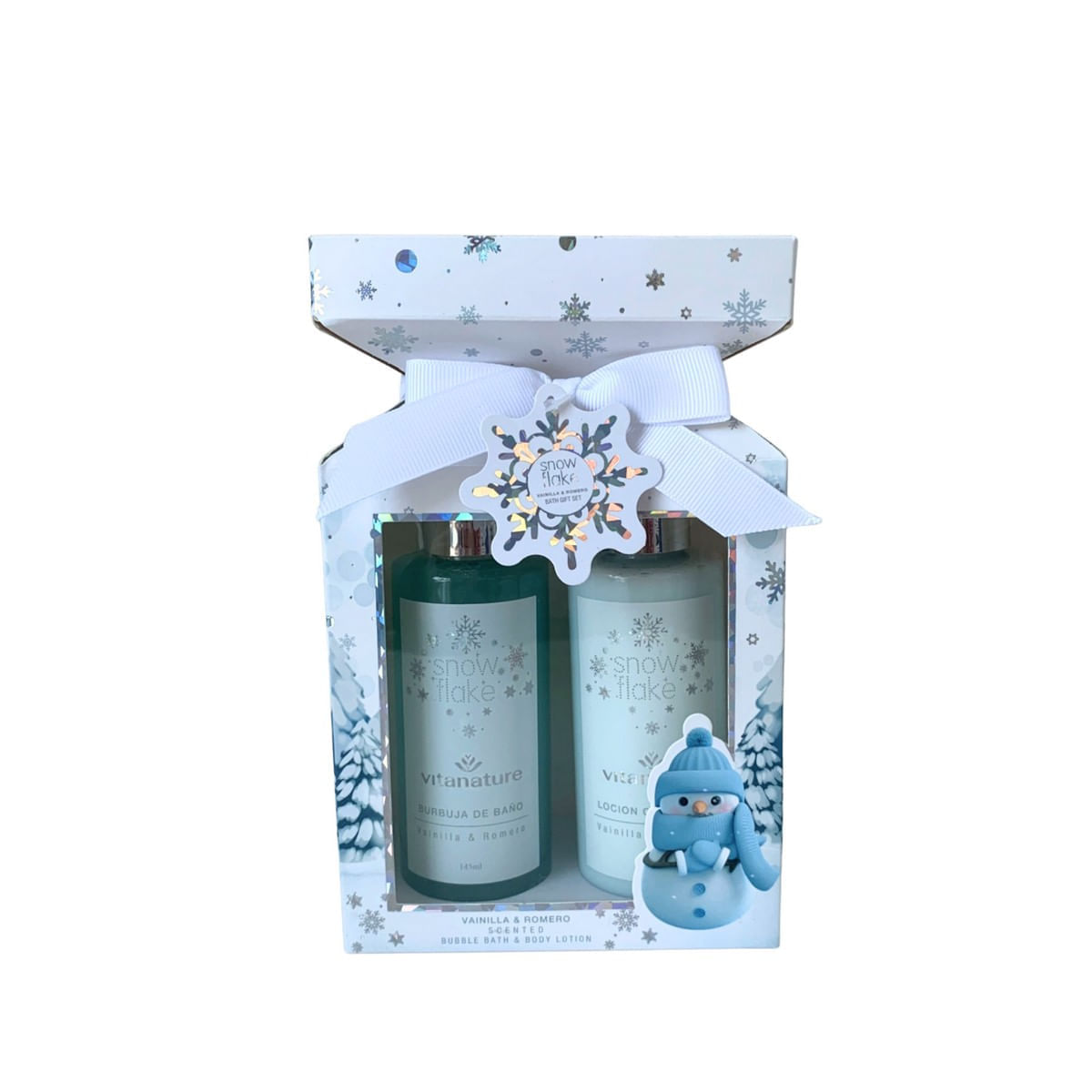 Set Regalable Snow Flake Vainilla & Romero 2 unid