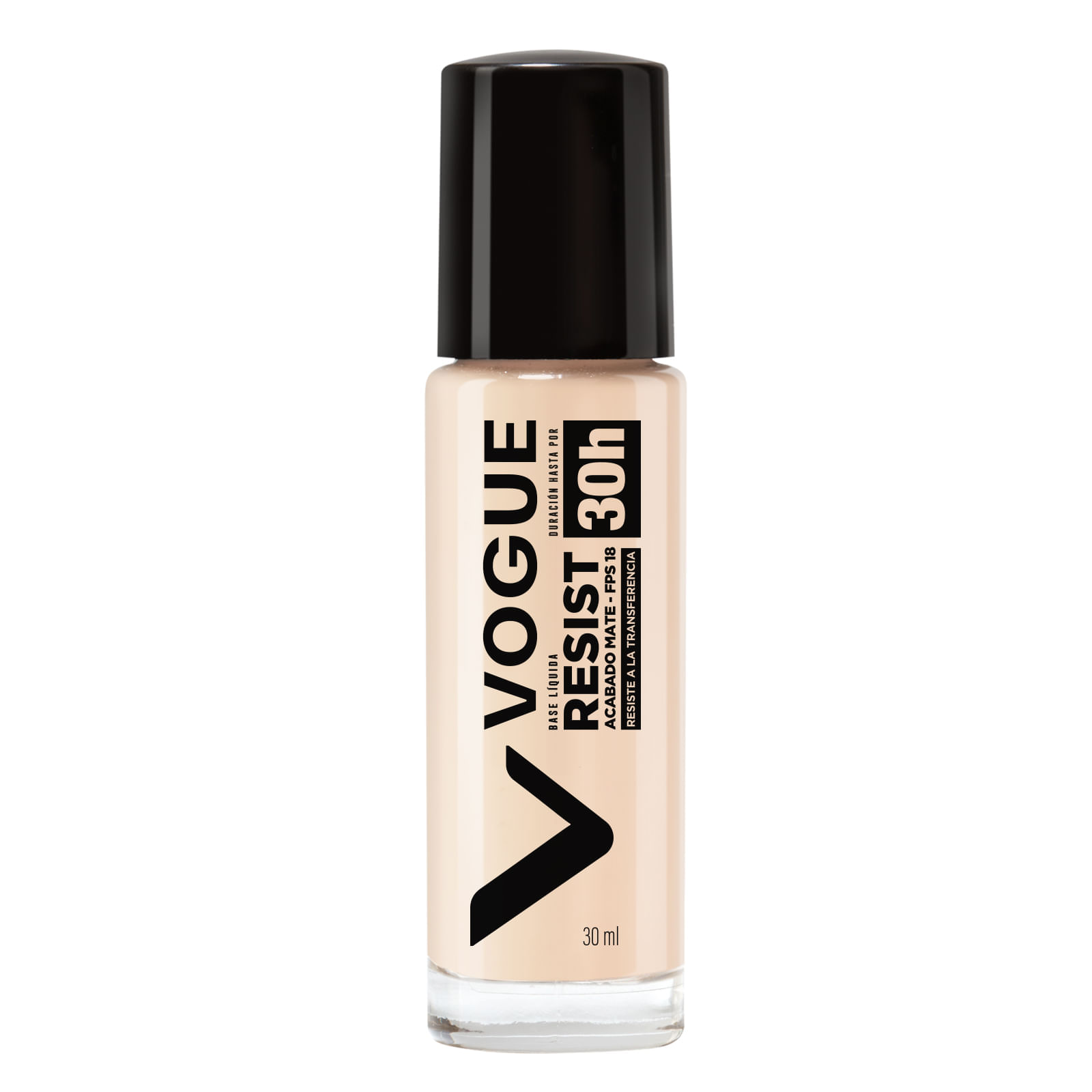 Base Líquida de Maquillaje Vogue Resist 30h FPS 18 Crema