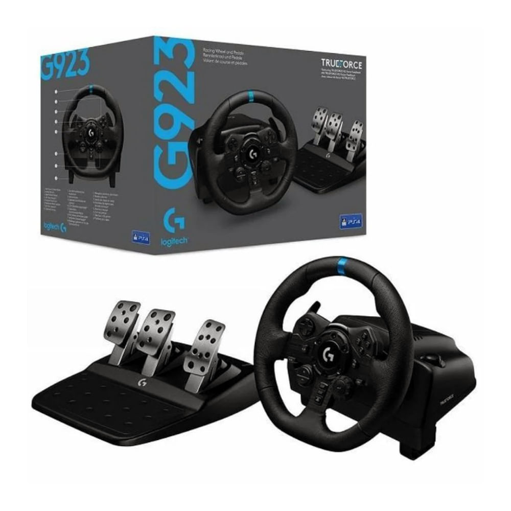 Volante Logitech G923 Driving Force PC PS XBOX Gaming
