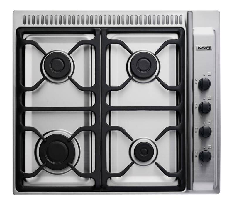 Anafe A Gas Longvie A6600rxf
