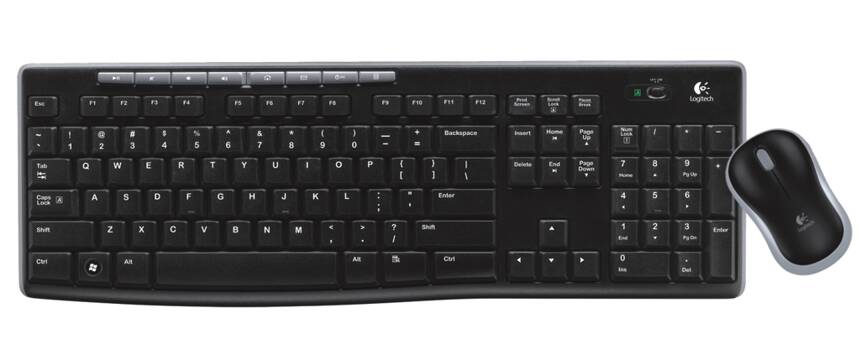 Teclado + Mouse Inalambrico Logitech Mk270
