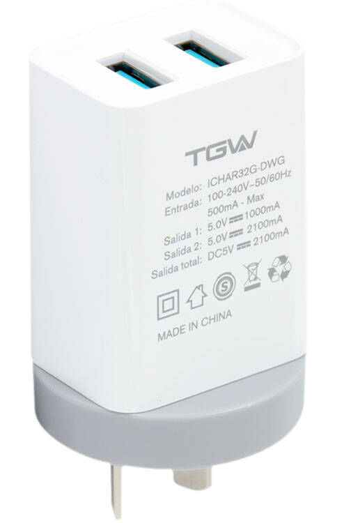 Cargador de Pared Tagwood Ichar32g