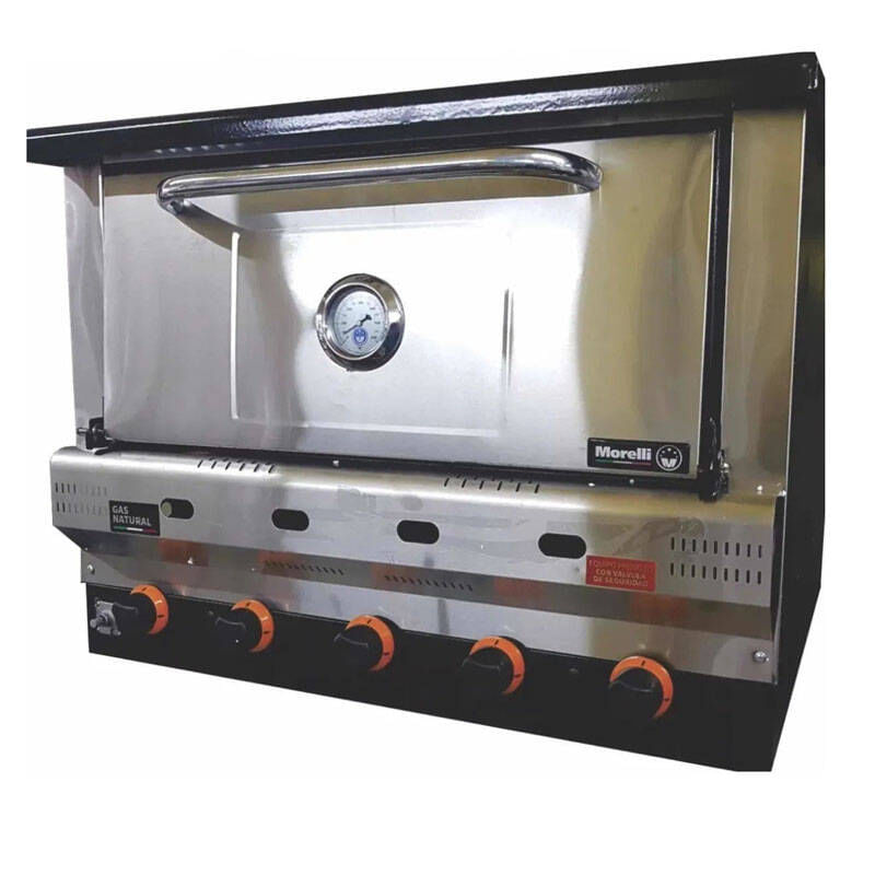 Horno Pastelero Morelli Nova 12 Moldes Gas Envasado