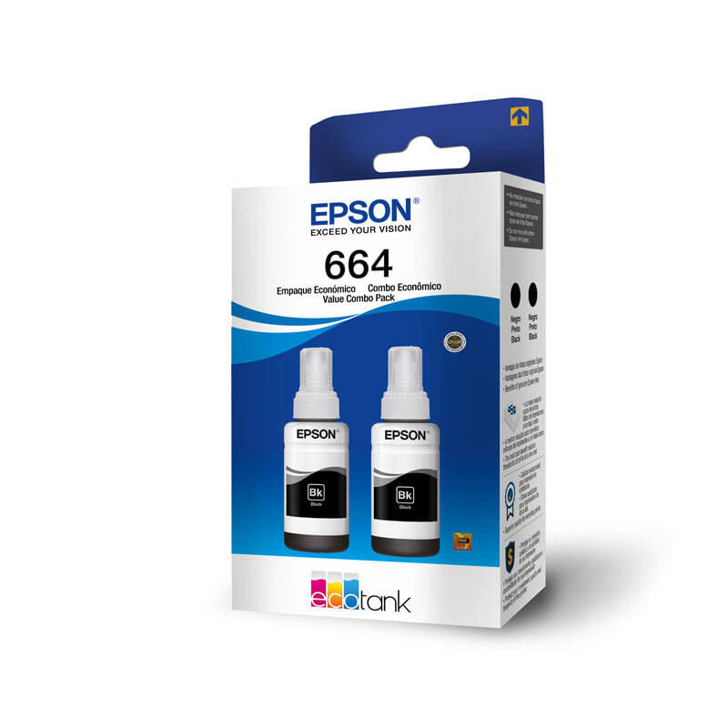 Pack de Botellas de Tinta Epson T664120-2P