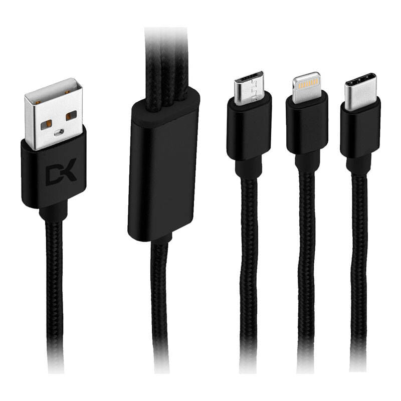 Cable 3 en 1 Dekkin At-Acc-Ca-312