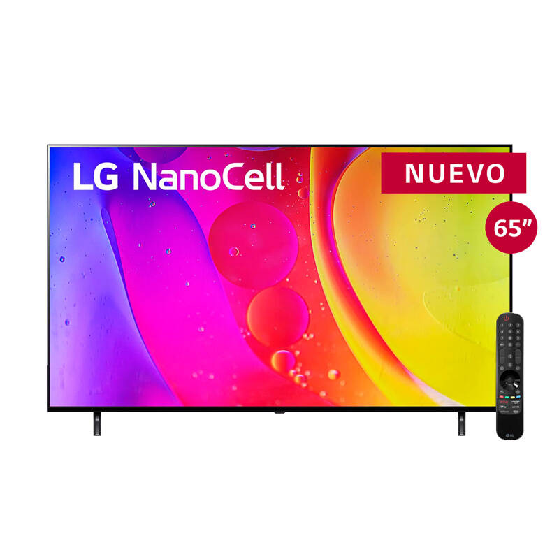 Smart Led Nano Cell Tv Lg 65" Uhd 4K 3840 X 2160 65Nano80sqa