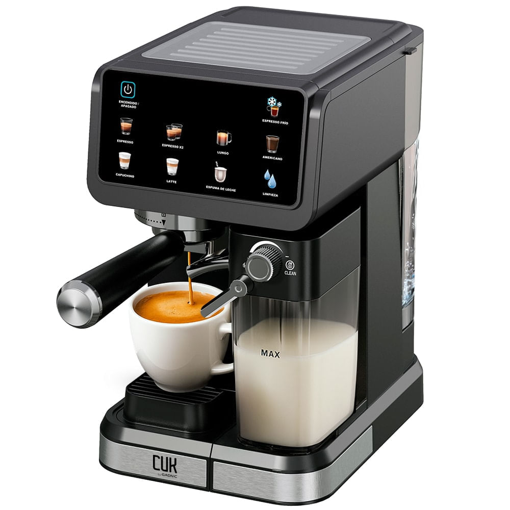 Cafetera Expreso Cuk By Gadnic CM5600 1,5L 20 Bar 1350W