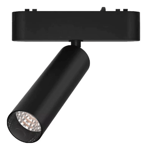 Modulo Móvil Antideslumbre 7w 15° Riel Skyline Diseño Estructura Negro 15 Grados