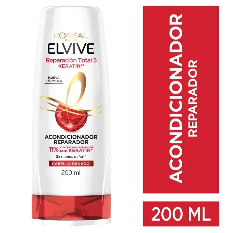 Acondicionador Elvive Reparación Total 5 200 Ml