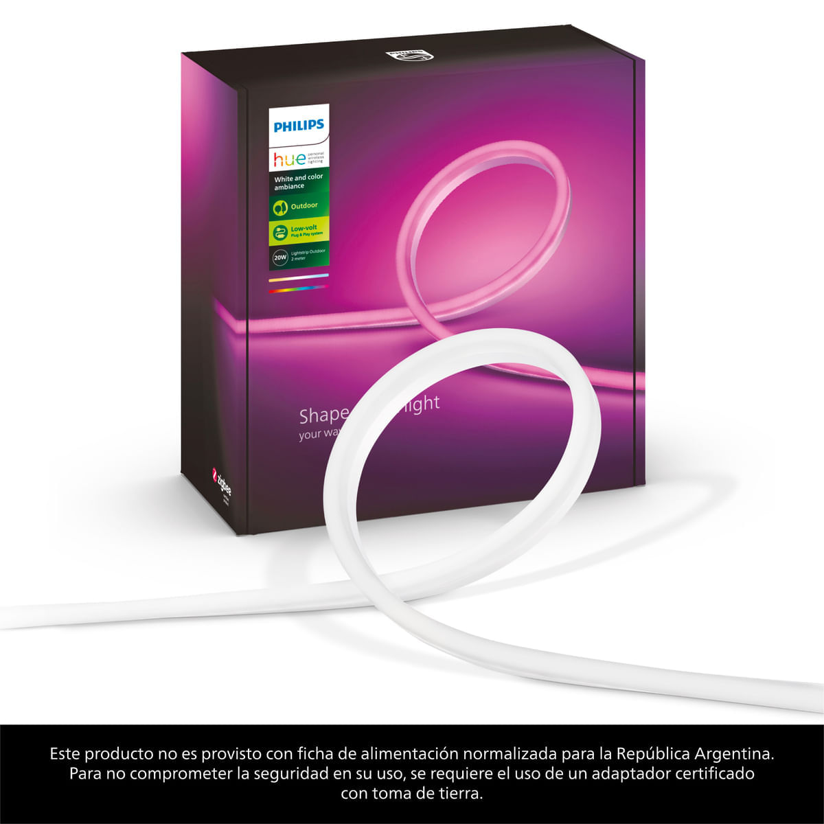 Philips Hue Tira de luz exteriores 2 metros Smart