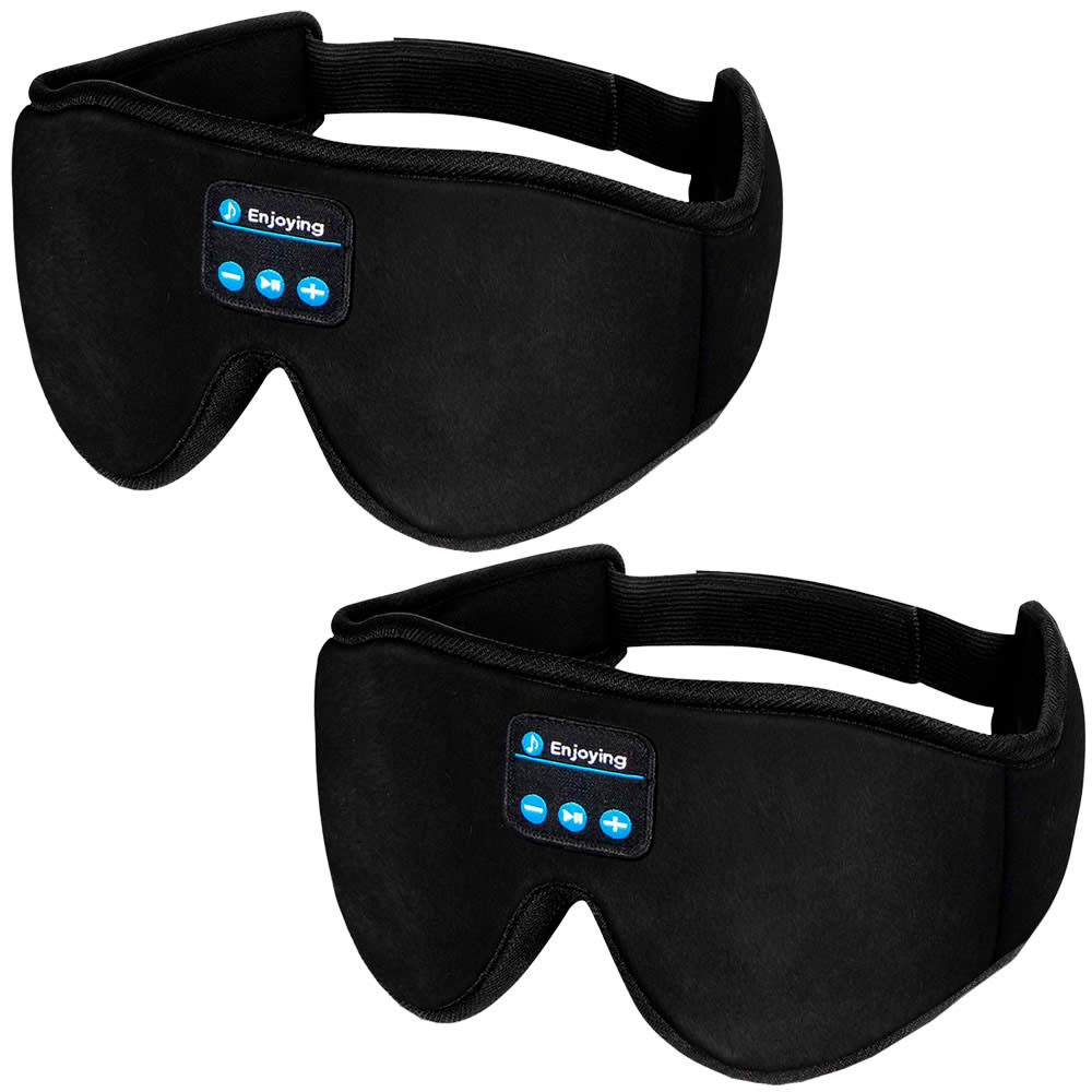 Kit x2 Antifaces Gadnic para Dormir con Bluetooth