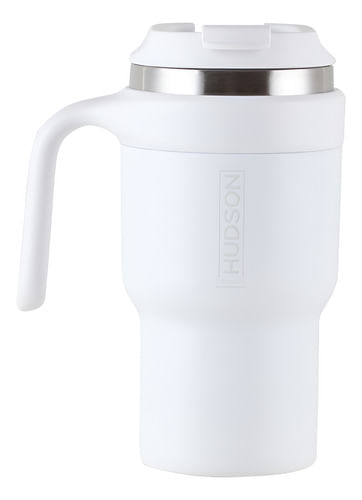 Vaso Isotérmico Para Café De 600ml Color Blanco Hudson Blanco Vaso De Café
