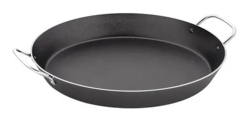 Paellera Tramontina 38cm Loreto Antiadherente C/asas Acero