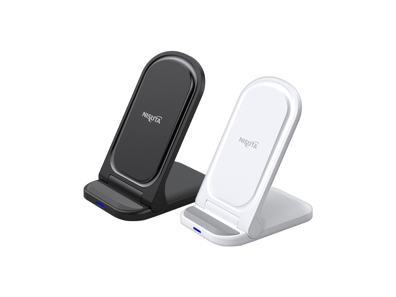 Cargador inalámbrico de 15W plegable BLANCO NISUTA - NSWICH3