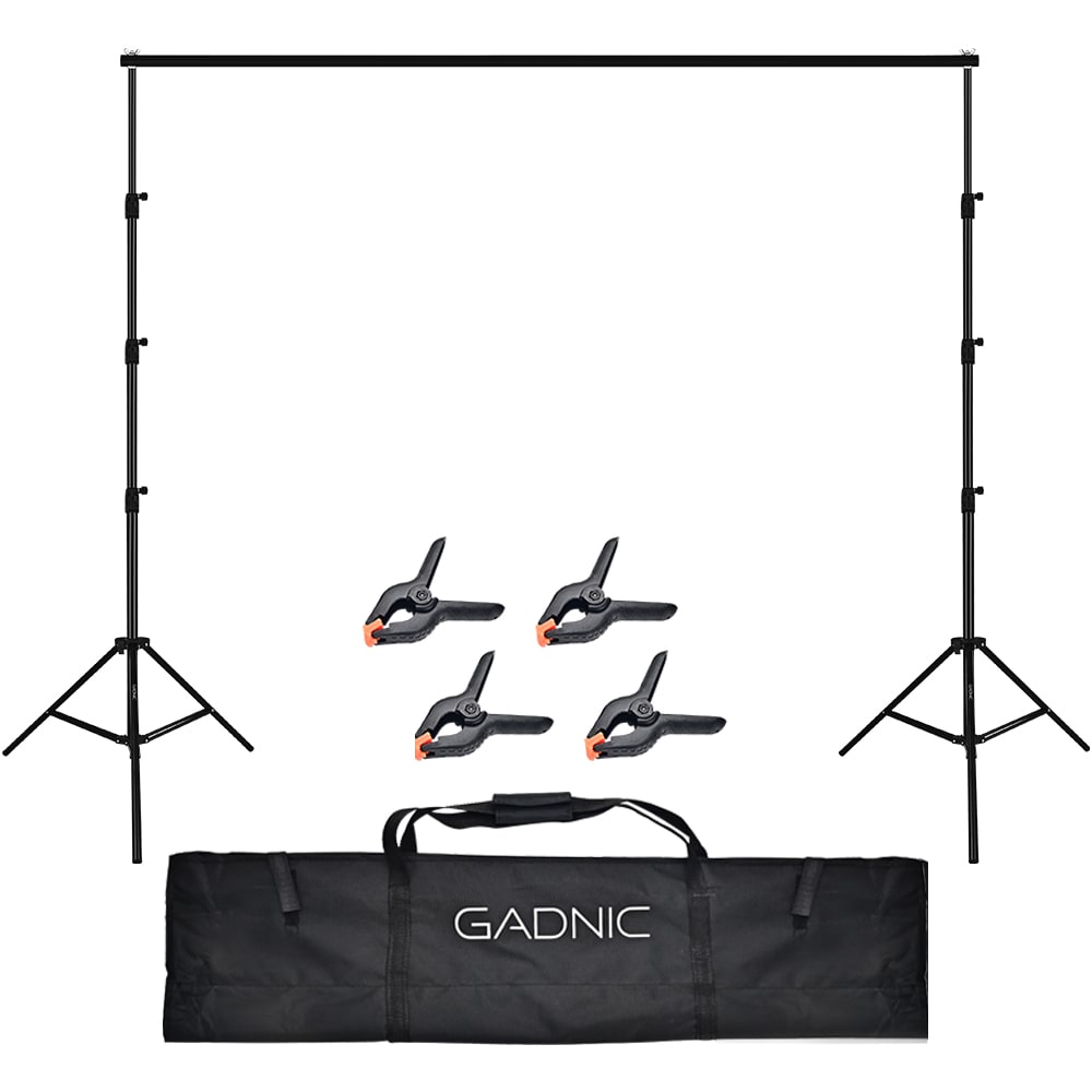 Soporte Porta Fondo Gadnic 1.20 a 2.80mts Aluminio Telescópico