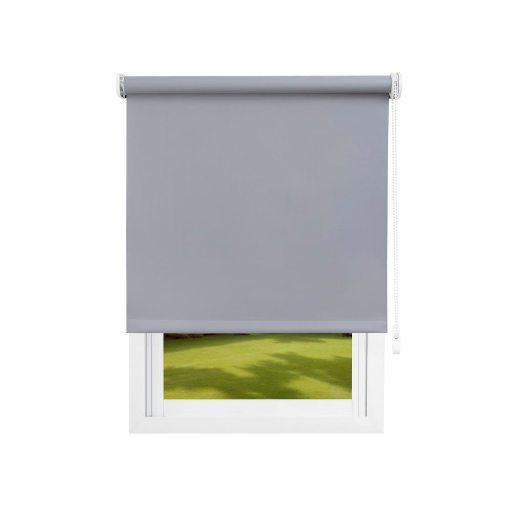 Cortina Roller Blackout 100% 200x160 - CENIZA