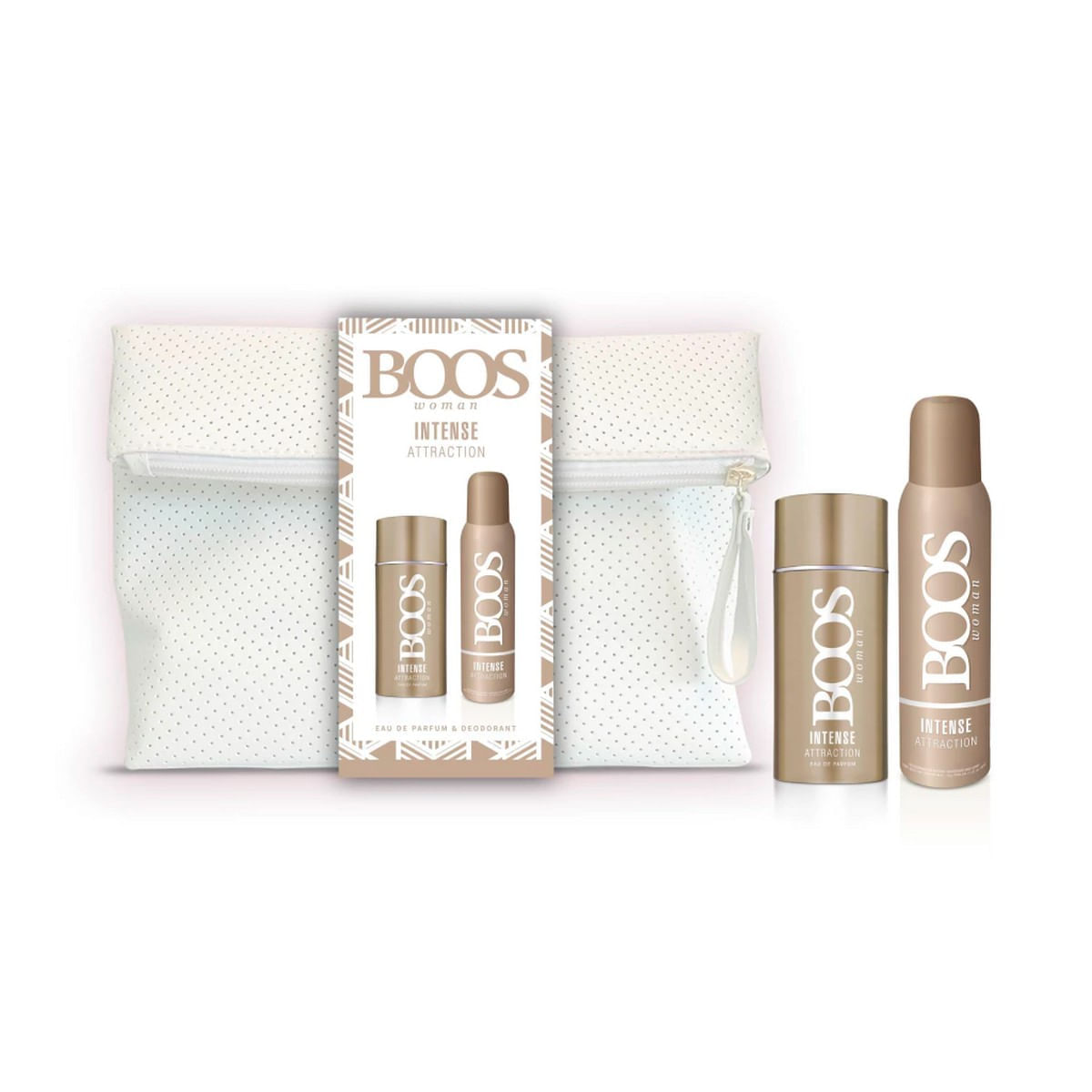 Perfume Boos Intense Attraction Woman Edp 90 Ml + Desodorante + Neceser