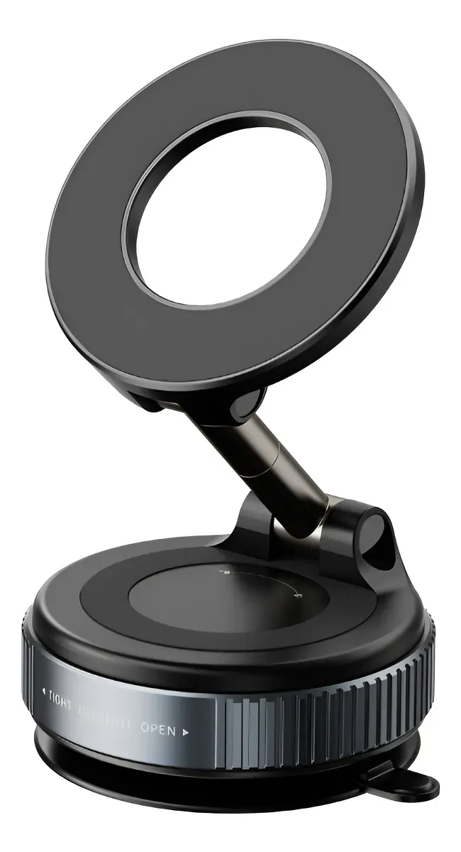 Soporte Celular Auto Magnético 360° Con Ventosa Premium