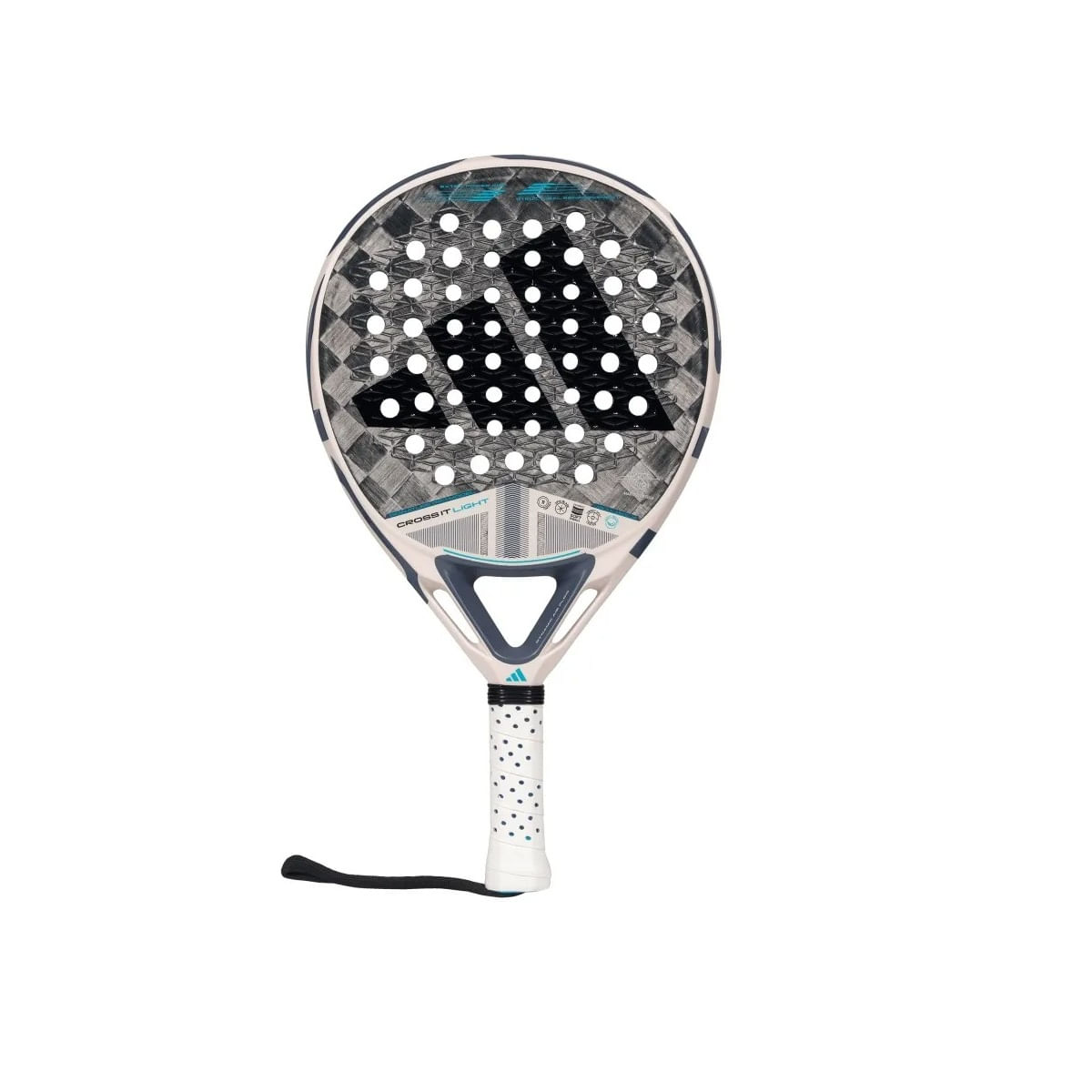 Paleta de pádel Adidas Cross It Light 3.4 25 Martita Ortega color crudo gris
