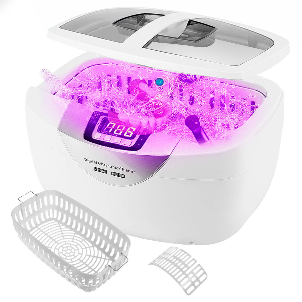 Batea Lavadora Ultrasónica Gadnic Digital Tanque 2.5 Lts Acero Inoxidable 220V - 50Hz 170W