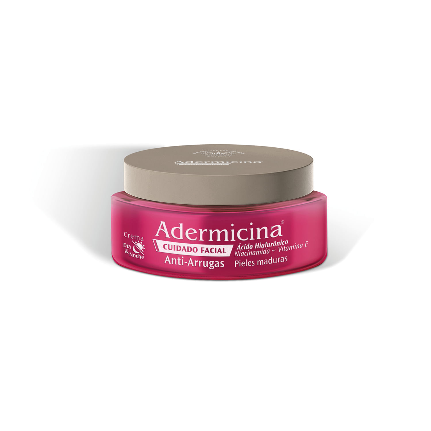 Crema Facial Adermicina AntiAge con Ácido Hialurónico 90 Gr