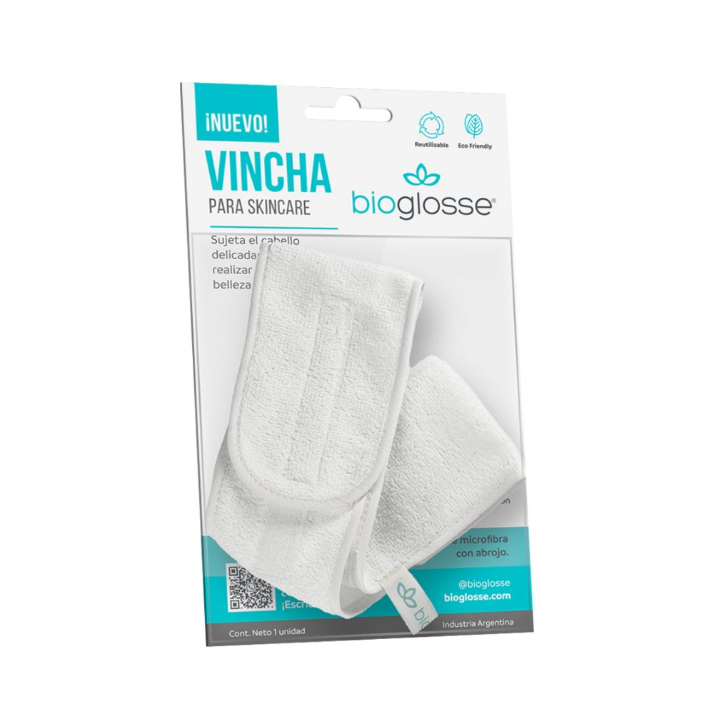 Vincha Para Skin Care Reutilizable Bioglosse