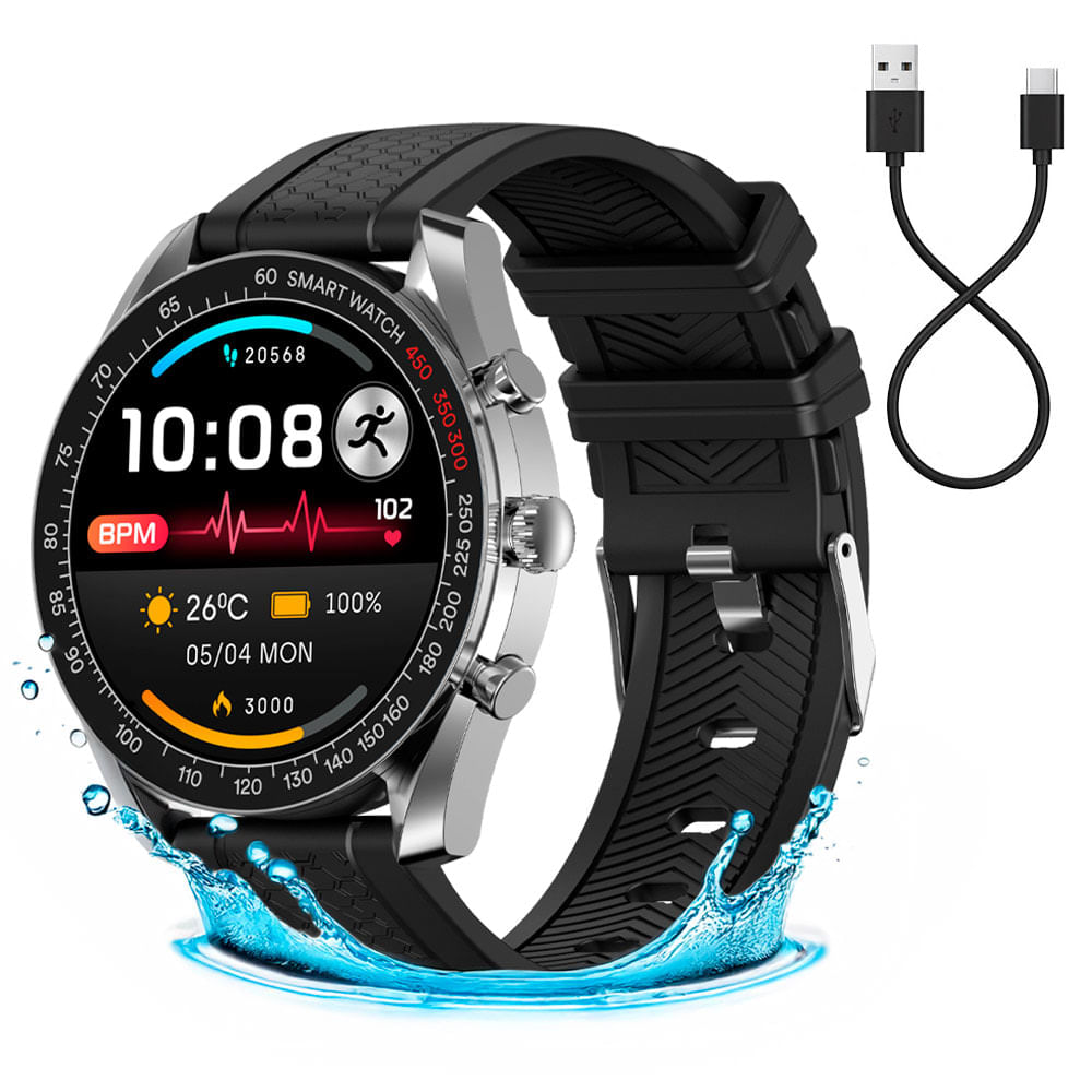Smartwatch Gadnic TFT Inteligente Bluetooth Llamada
