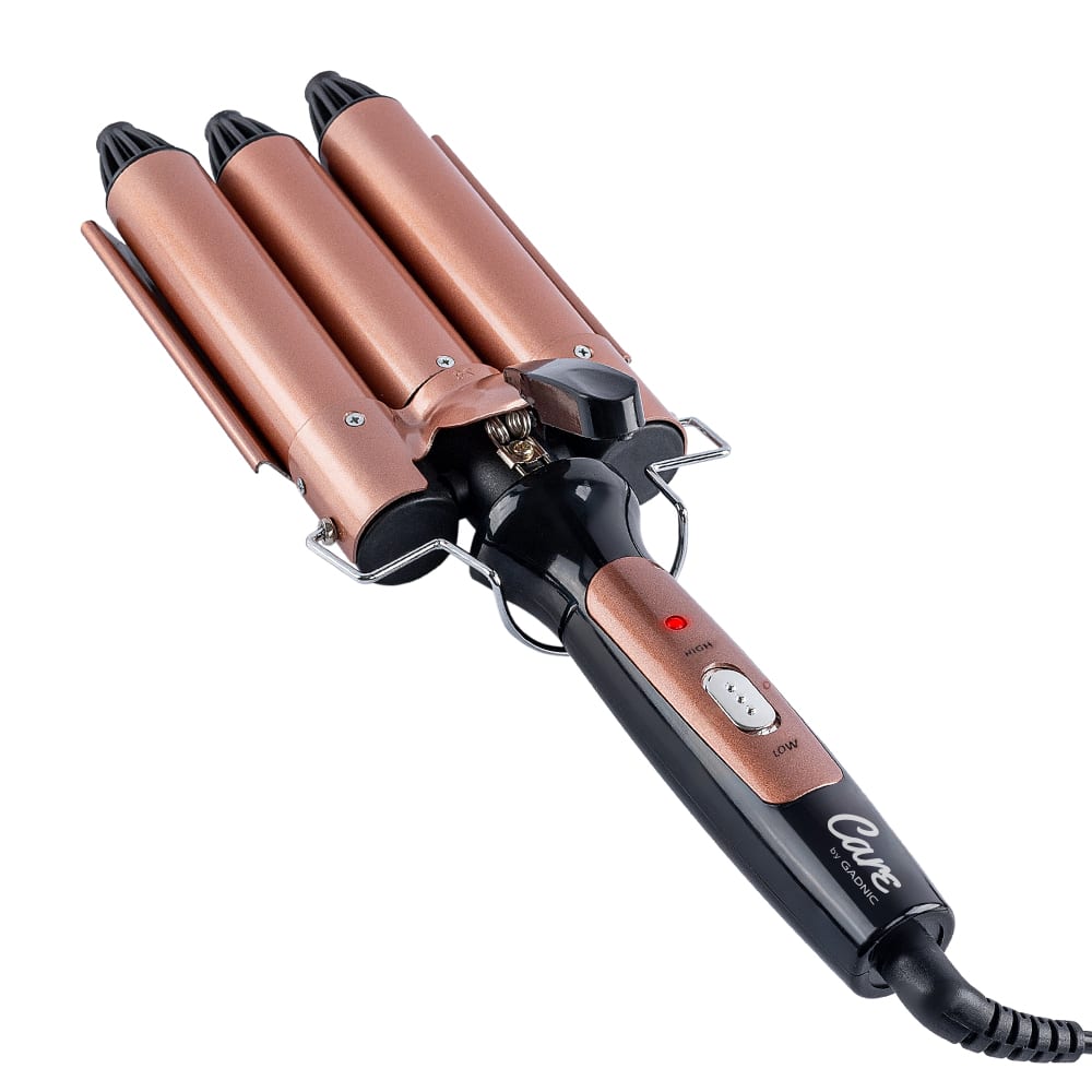 Buclera De Pelo Gadnic B3000 Rizador 3 Tubos 150W