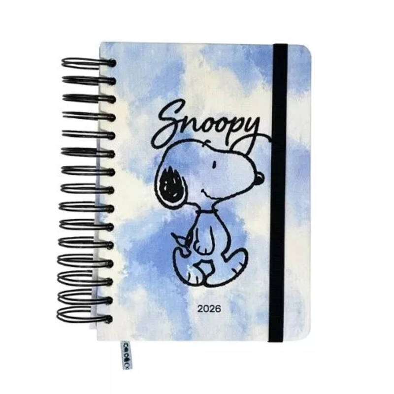 Agenda Mooving 2026 Nro 7 Snoopy